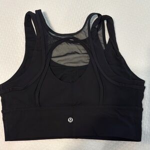 lululemon athletica Black Racerback Sports Bra